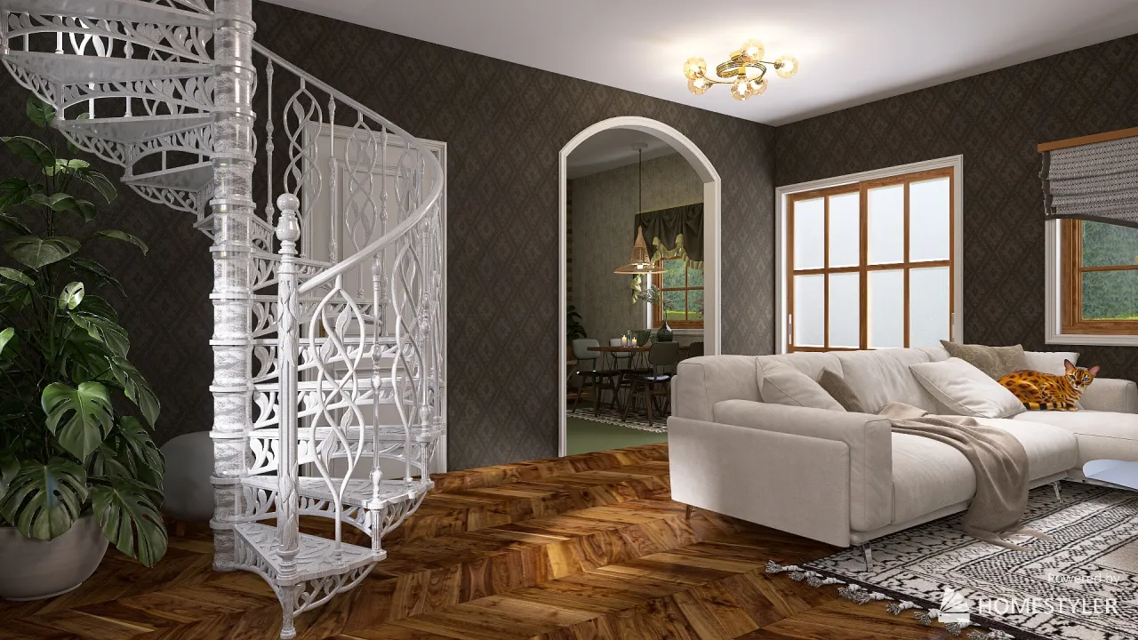 LivingRoom 3d design renderings