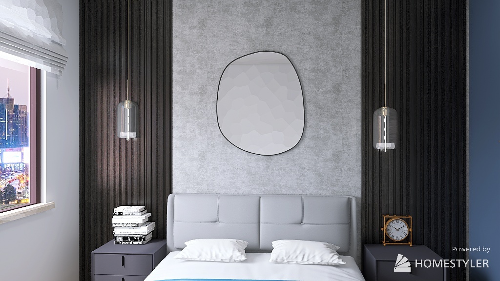 Apartment Warsaw 1 设计 & 效果图 (49 平方米)Homestyler