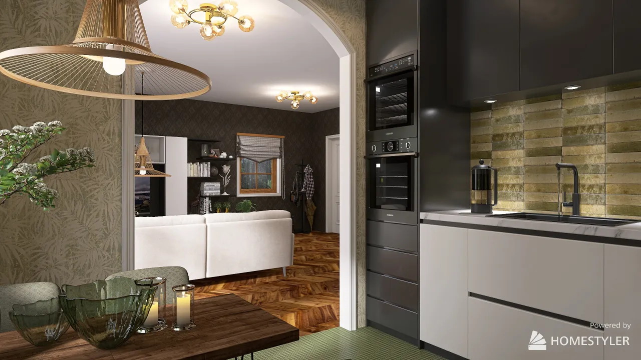 Kitchen 3d design renderings