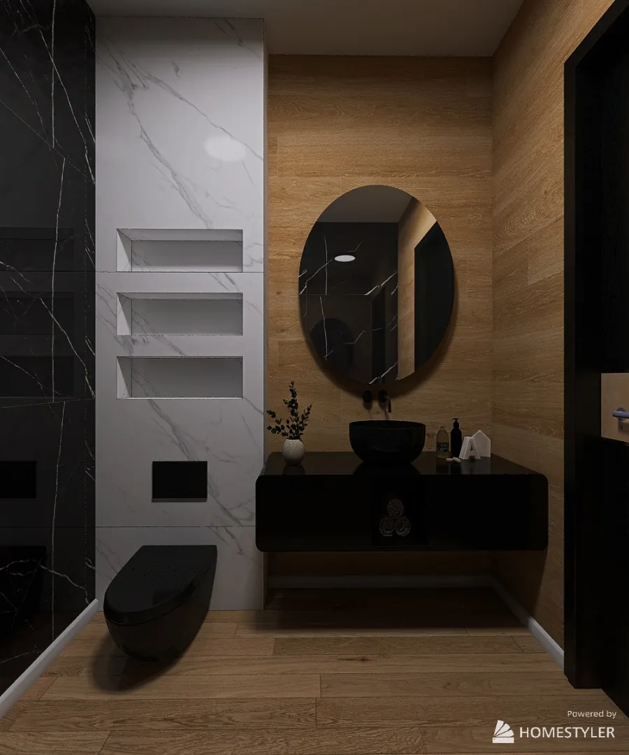 Bedroom & closet, bathroom project 3d design renderings
