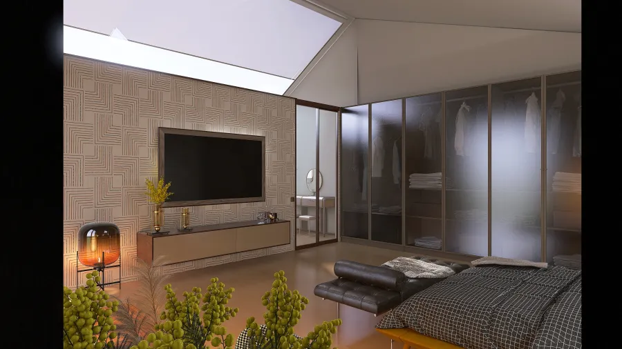 dormitorio principal 3d design renderings
