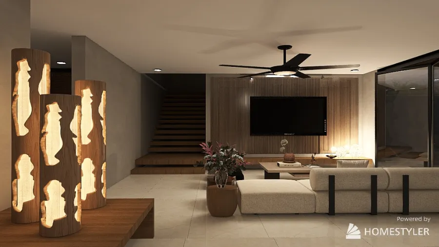 Casa moderna II 3d design renderings