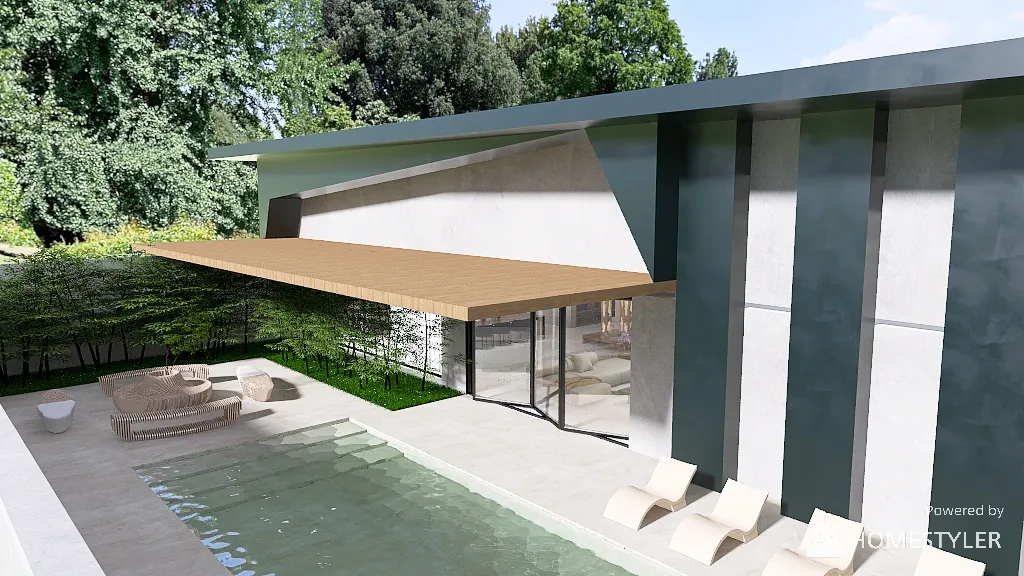 Casa moderna II 3d design renderings