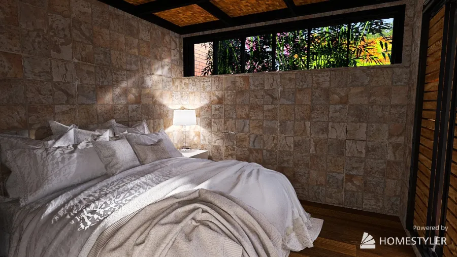 HOSTEL BEDROOM 2 3d design renderings