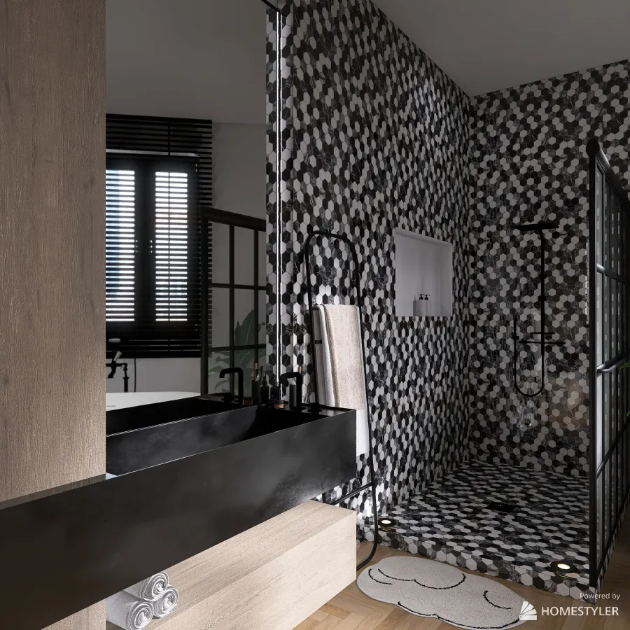 Indoor jungle 3d design renderings