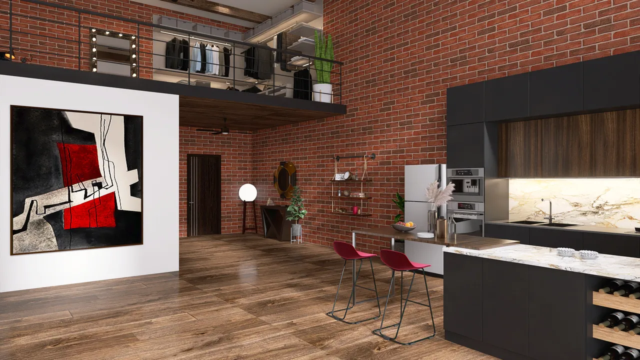 Urban Modern Apartment created by Wendy Callaway on Homestyler