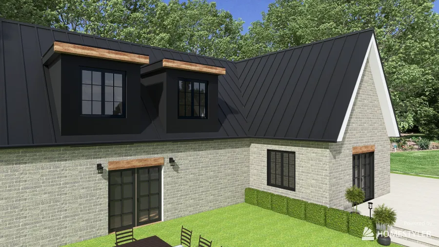 Roof Renovation 3d design renderings