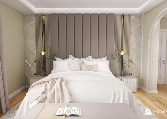 Bedroom Master Design Rendering