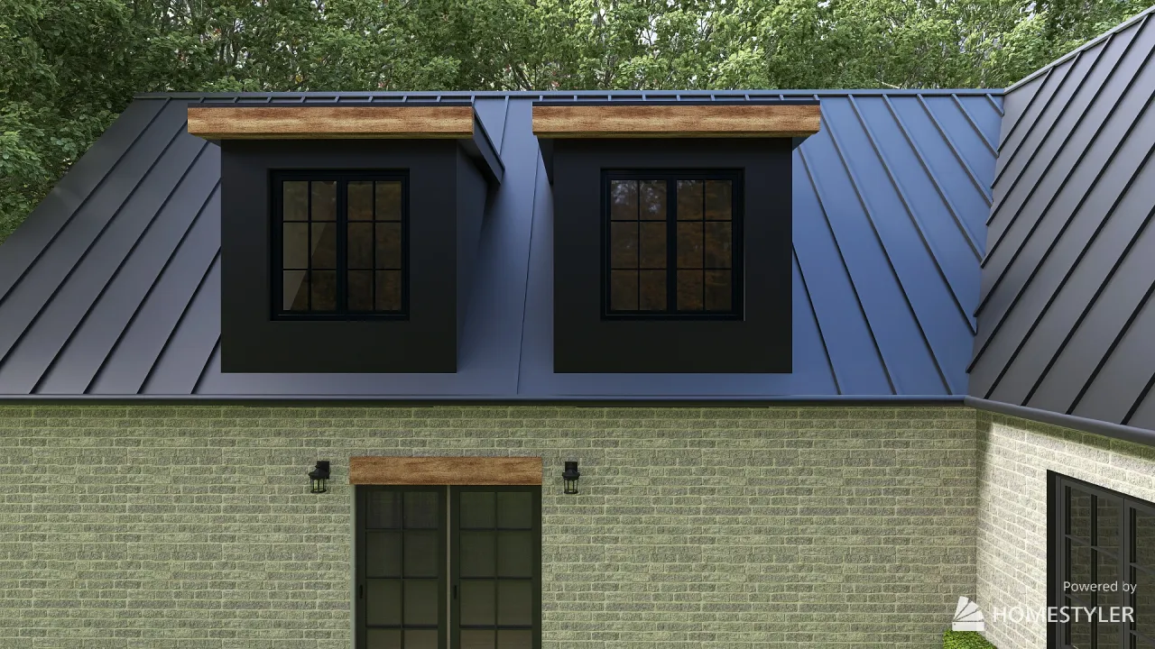 Roof Renovation 3d design renderings