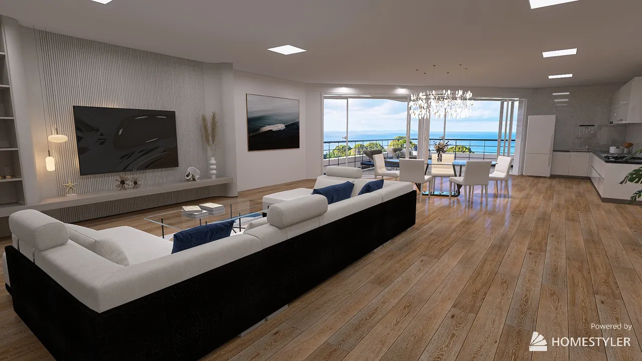 CASA AL MARE 3d design renderings