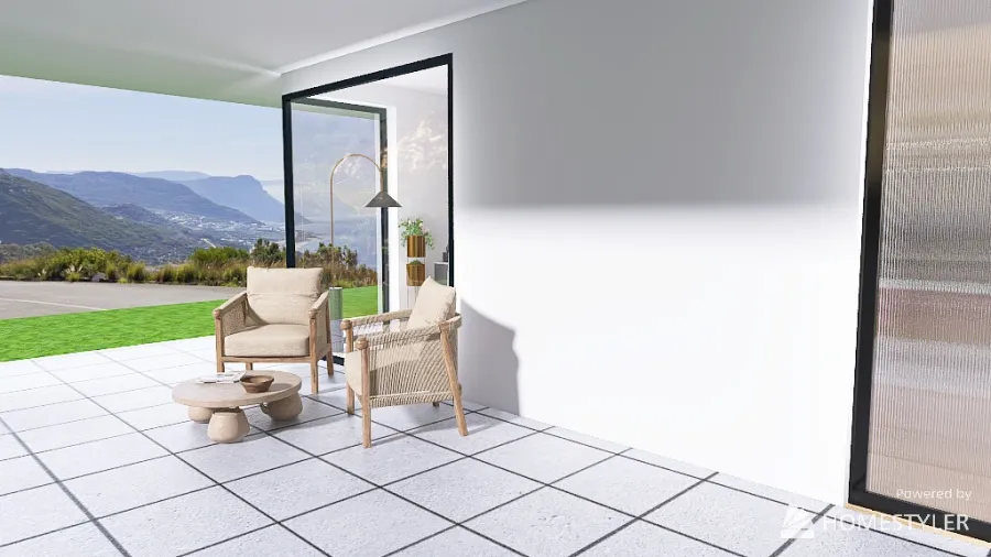 Moderne Villa 3d design renderings