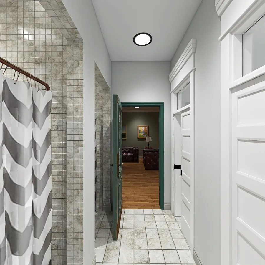 Cowgirl's Bathroom 3d design renderings