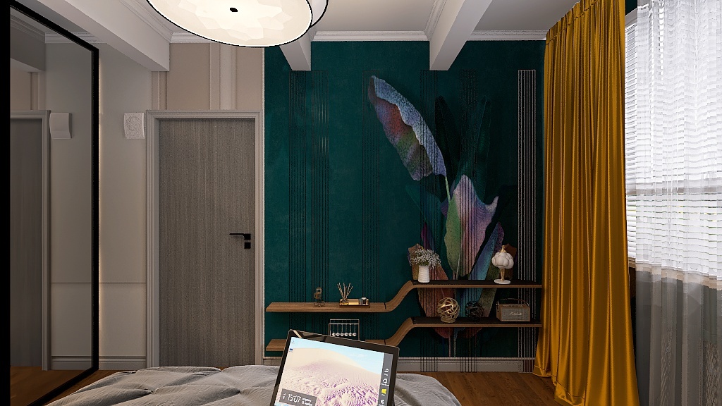 Підвал Second Bedroom1 3d design renderings