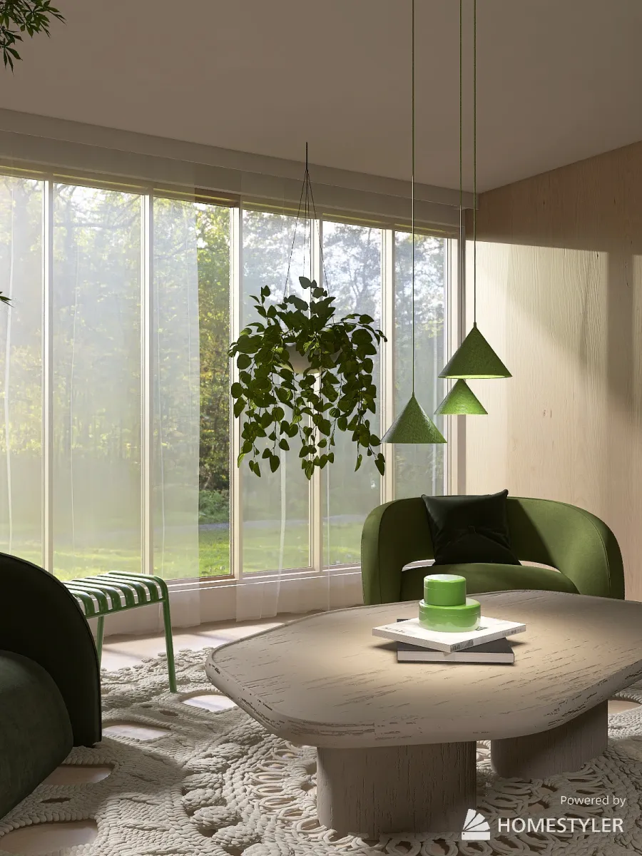 happy plant 3d design renderings