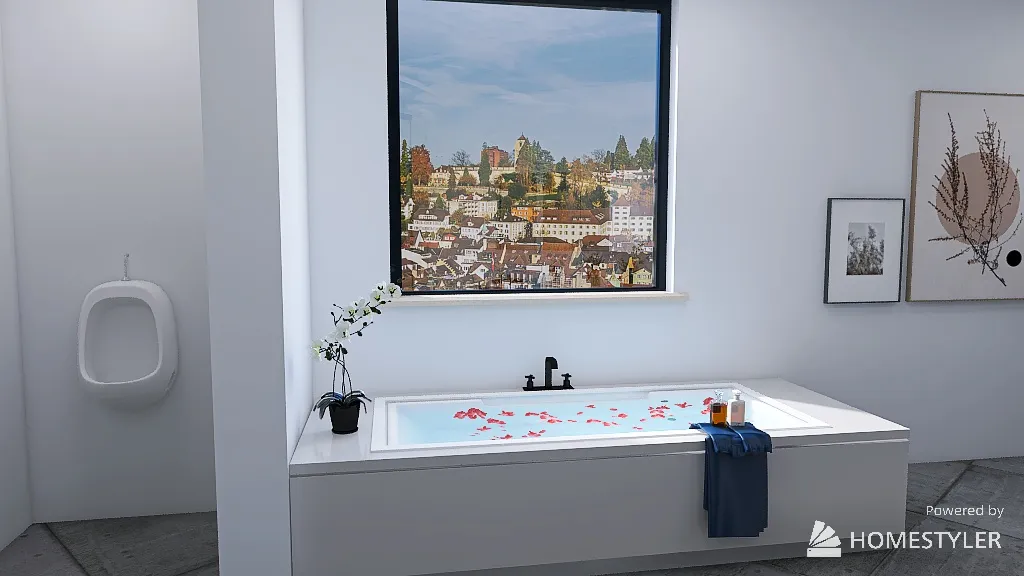 Bathroom 3d design renderings