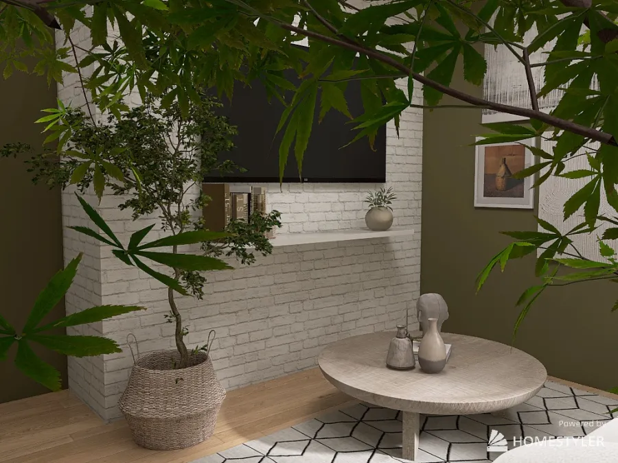 Starter Apartment 3d design renderings