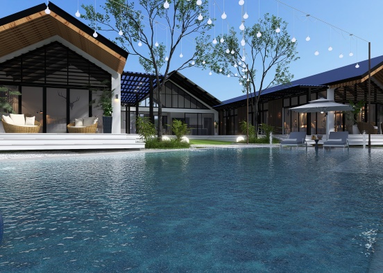 The Riverland Vacation House Design Rendering
