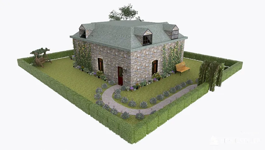 Cotswolds Cottage 3d design picture 567.27