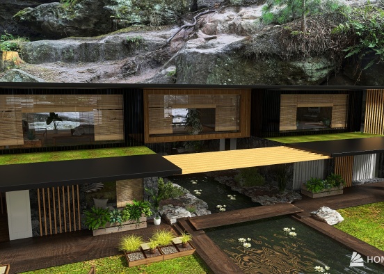 Sustainable living for web.. Design Rendering