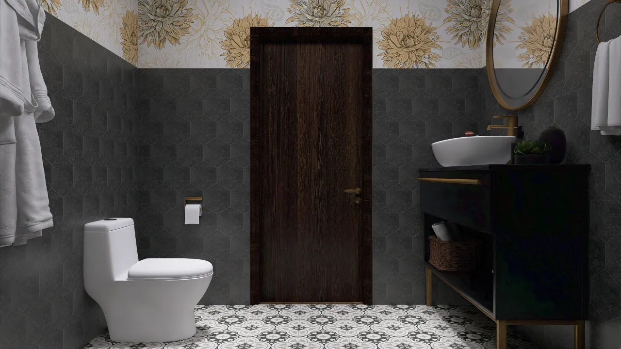 Bathroom 3d design renderings