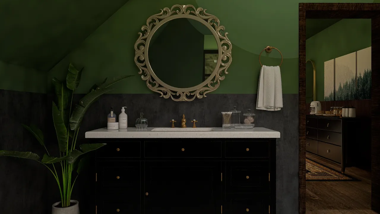 Bathroom 3d design renderings