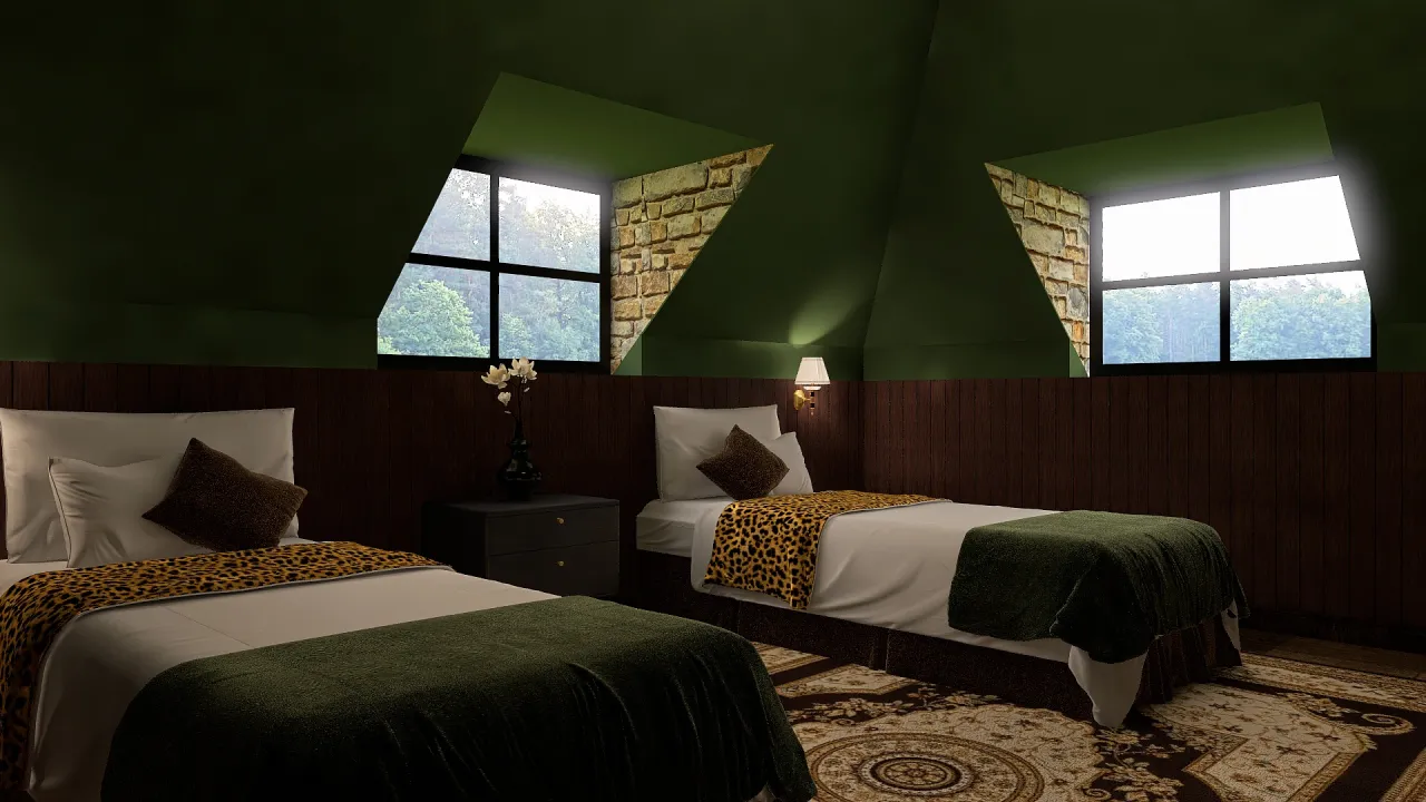 Bedroom 3d design renderings