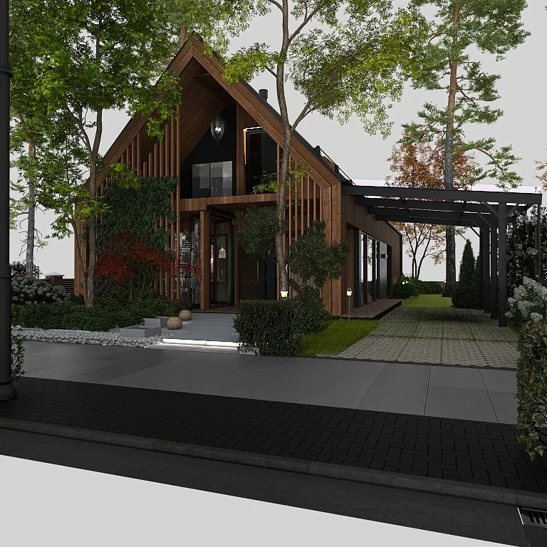 Cottage town Barn House 2023 3d design picture 1072.2