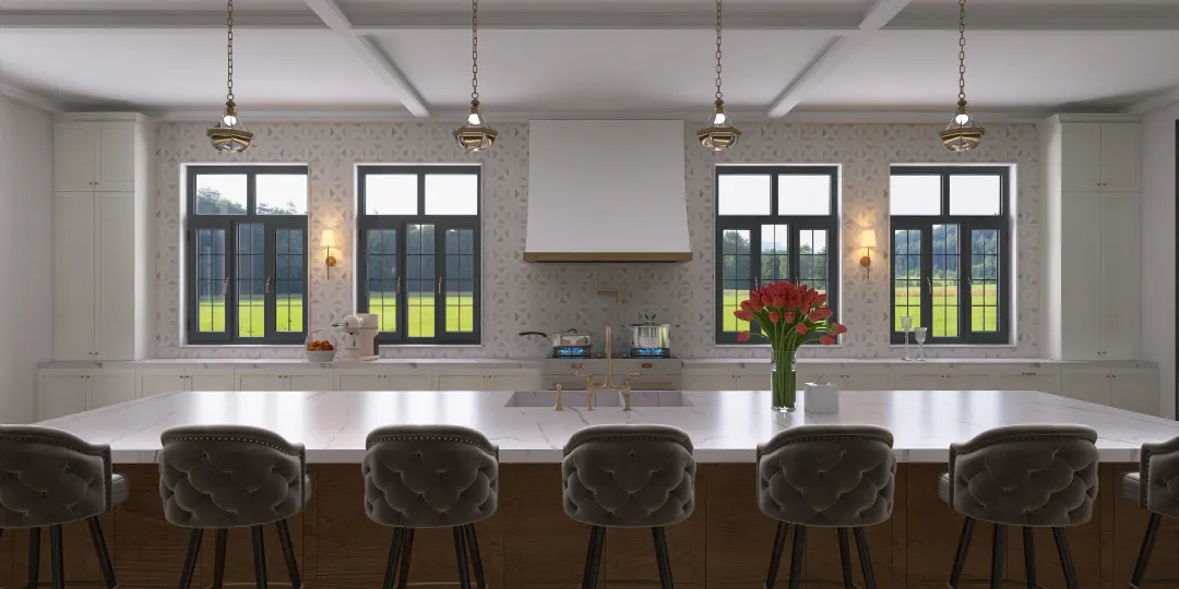 My Dream Kitchen #5 3d design renderings