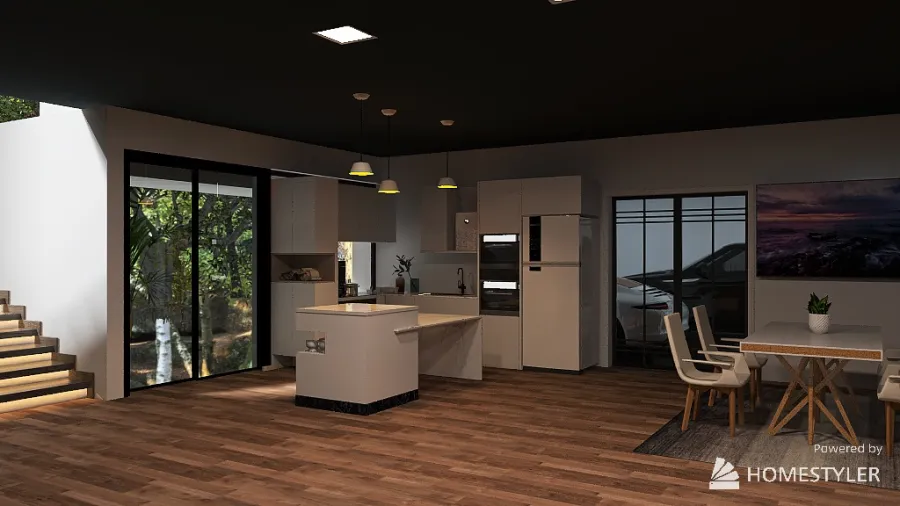 Modern home 3d design renderings