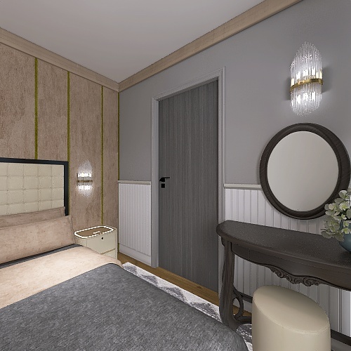 guest room/room 3d design renderings