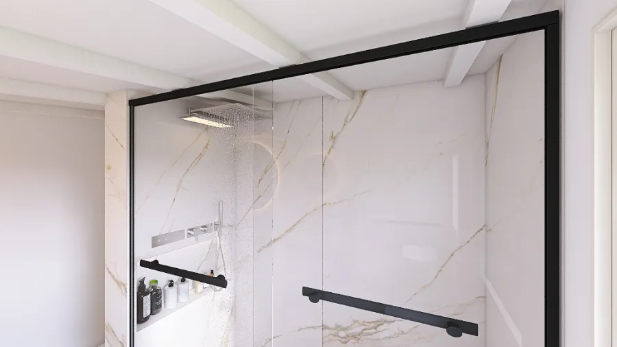 6 ex. bathroom for Bi _ all marble 3d design renderings