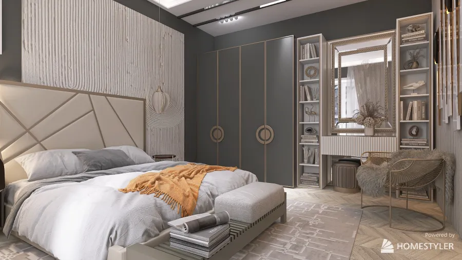 room 2009. Master Bedroom 3d design renderings