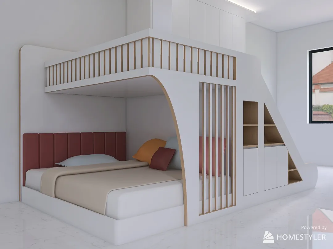 ahn-child room 3d design renderings