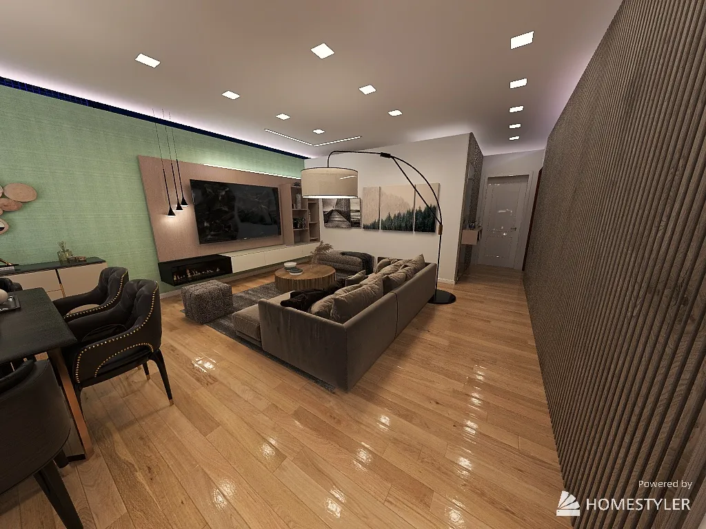 KATY LIVING 3d design renderings