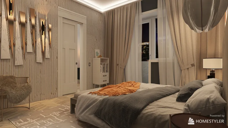 room 2009. Master Bedroom 3d design renderings