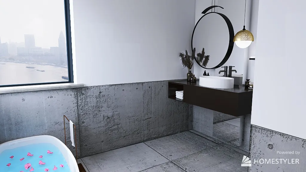 Bathroom 3d design renderings