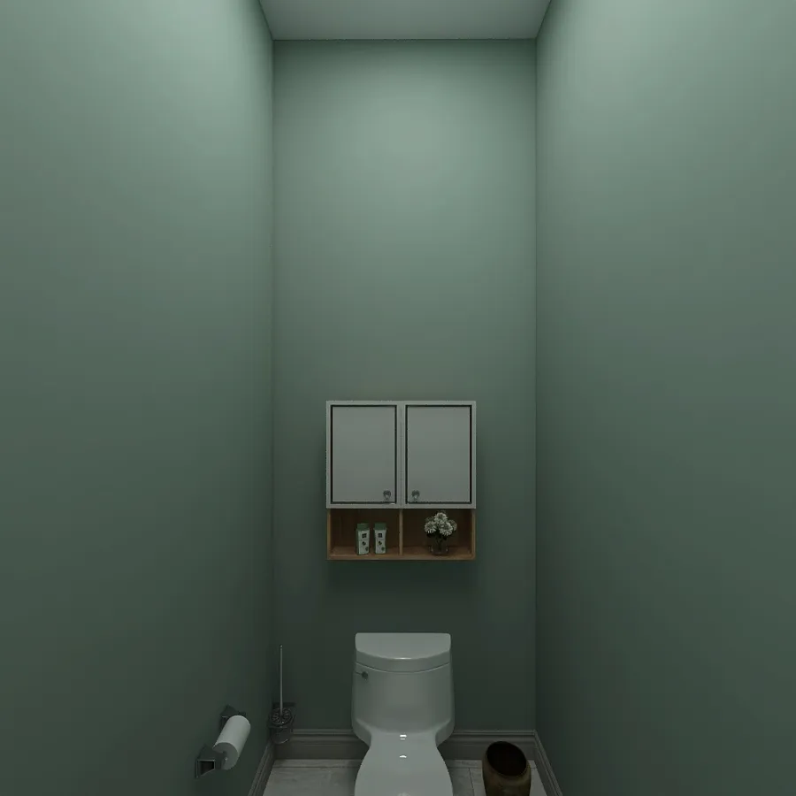 Water Closet 3d design renderings