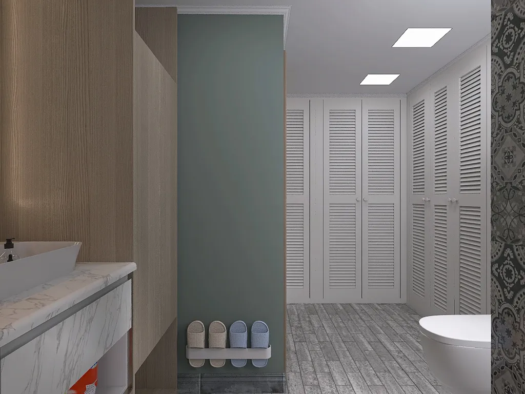 Bathroom 3d design renderings