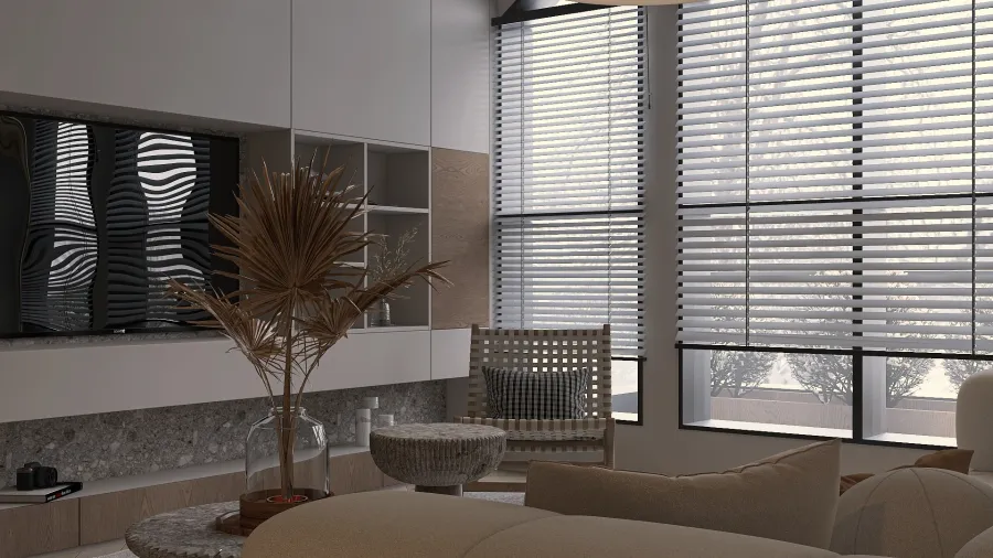 cozy warm apartment 3d design renderings