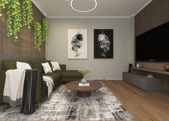 Apartament Ludus Mures Design Rendering