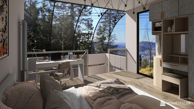 Net Zero/Passive Small Home With Solar Windows