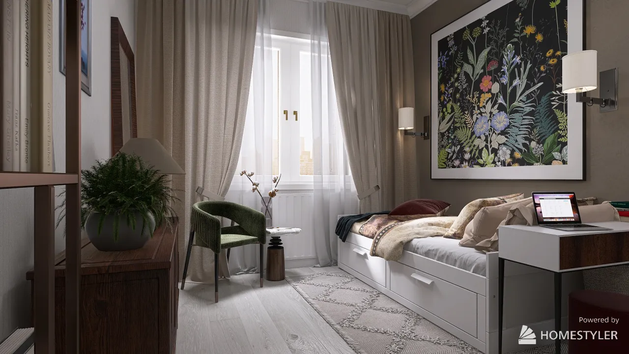 Bedroom 3d design renderings