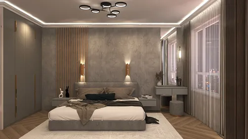 The Design Project of a three-room apartment