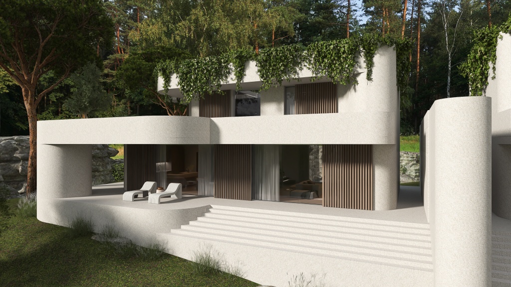 Viviendas sostenibles 3d design renderings