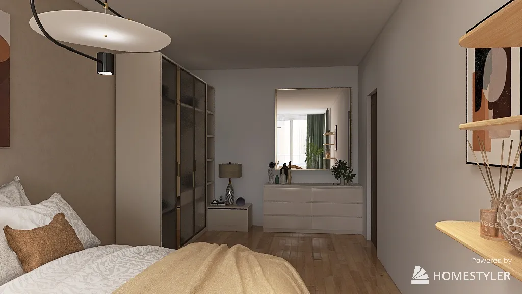 MasterBedroom 3d design renderings