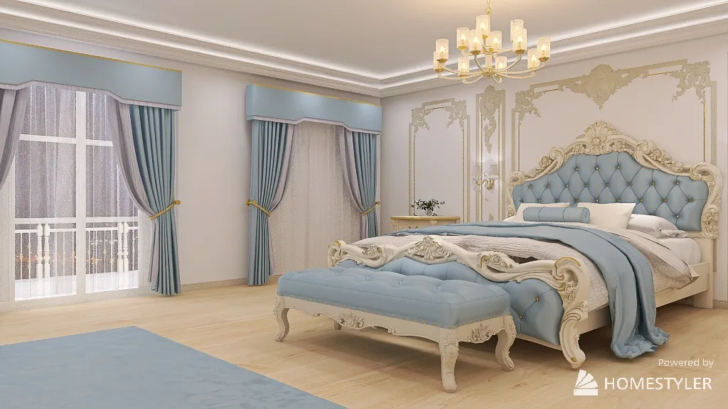 MasterBedroom 3d design renderings