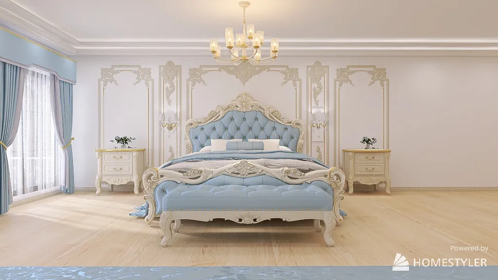 MasterBedroom 3d design renderings