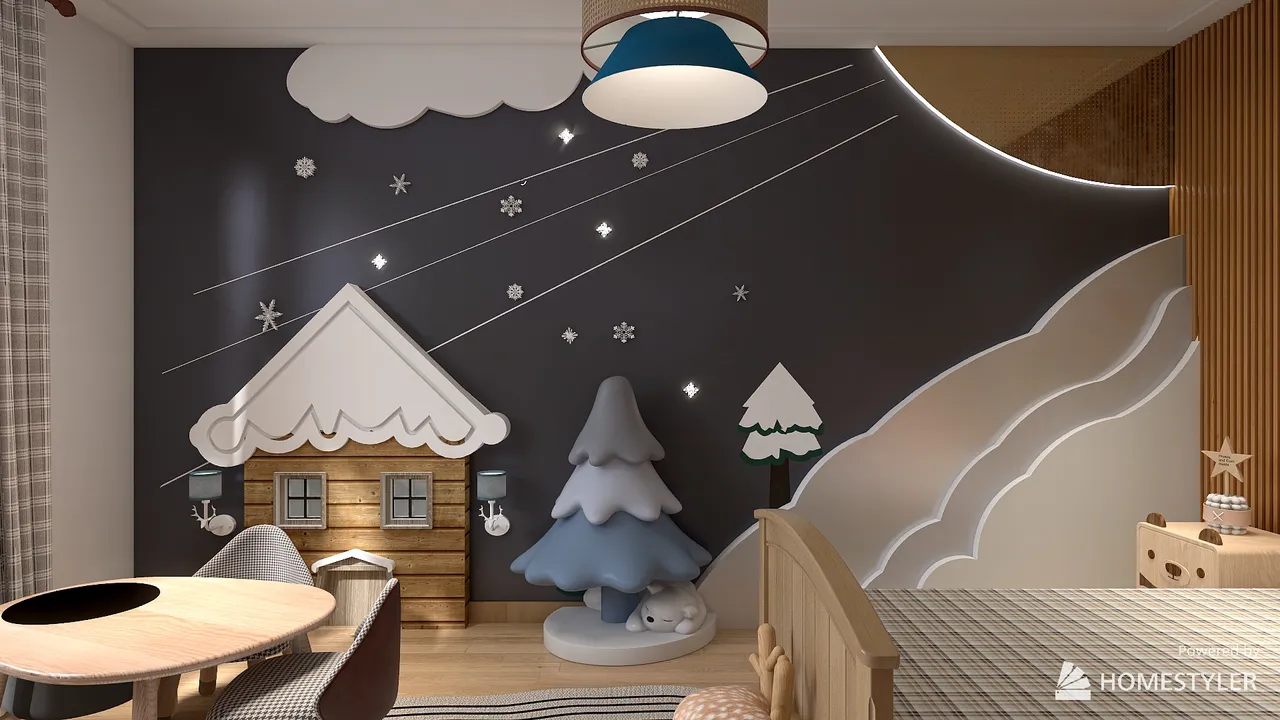 KidsRoom 3d design renderings