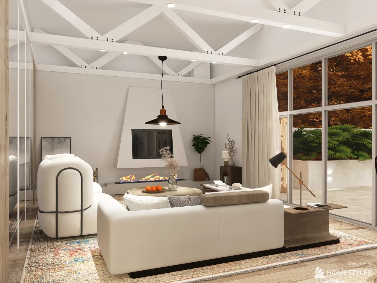 LivingRoom 3d design renderings