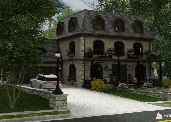 Family Home with a History Design Rendering